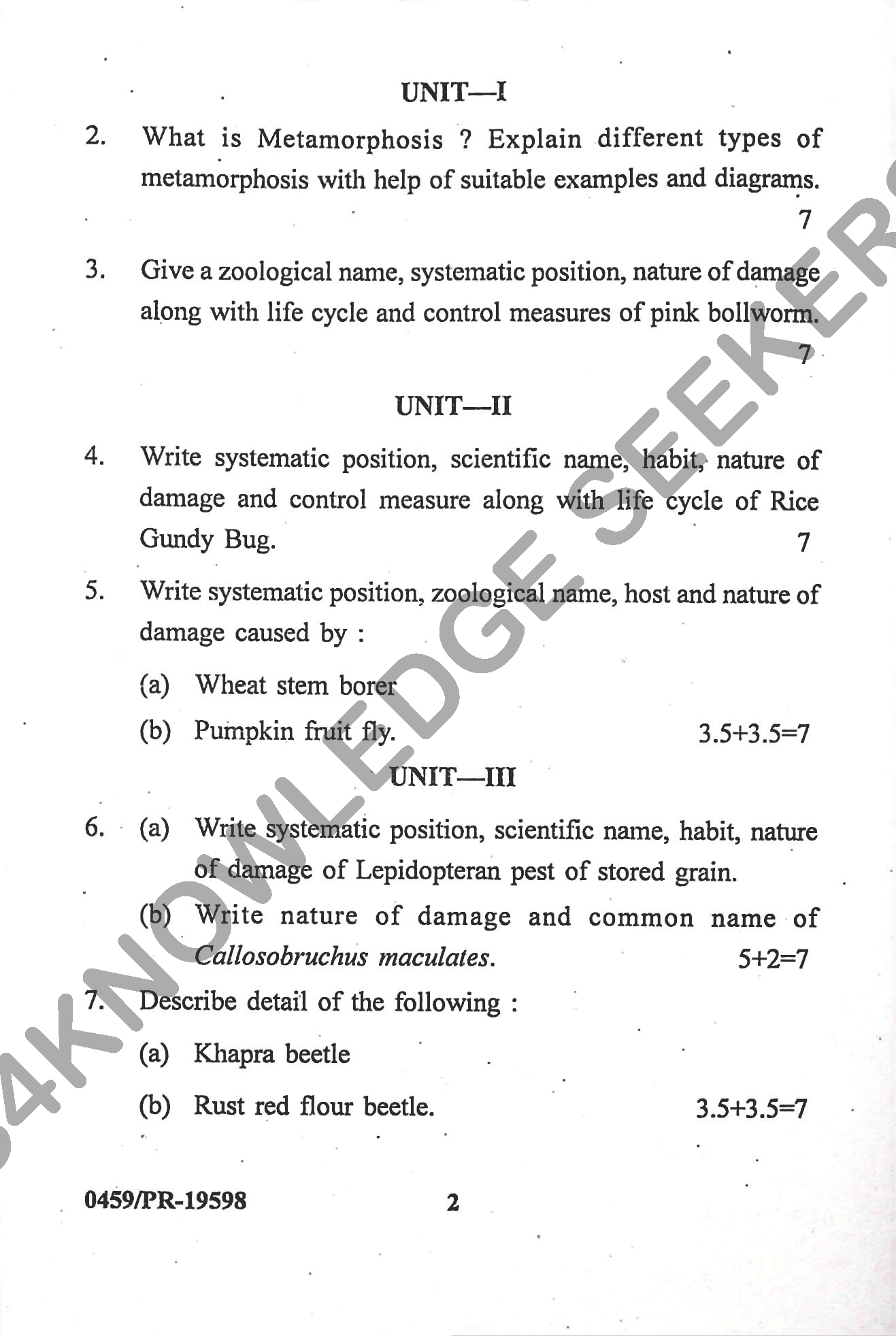 Question Paper Page 2