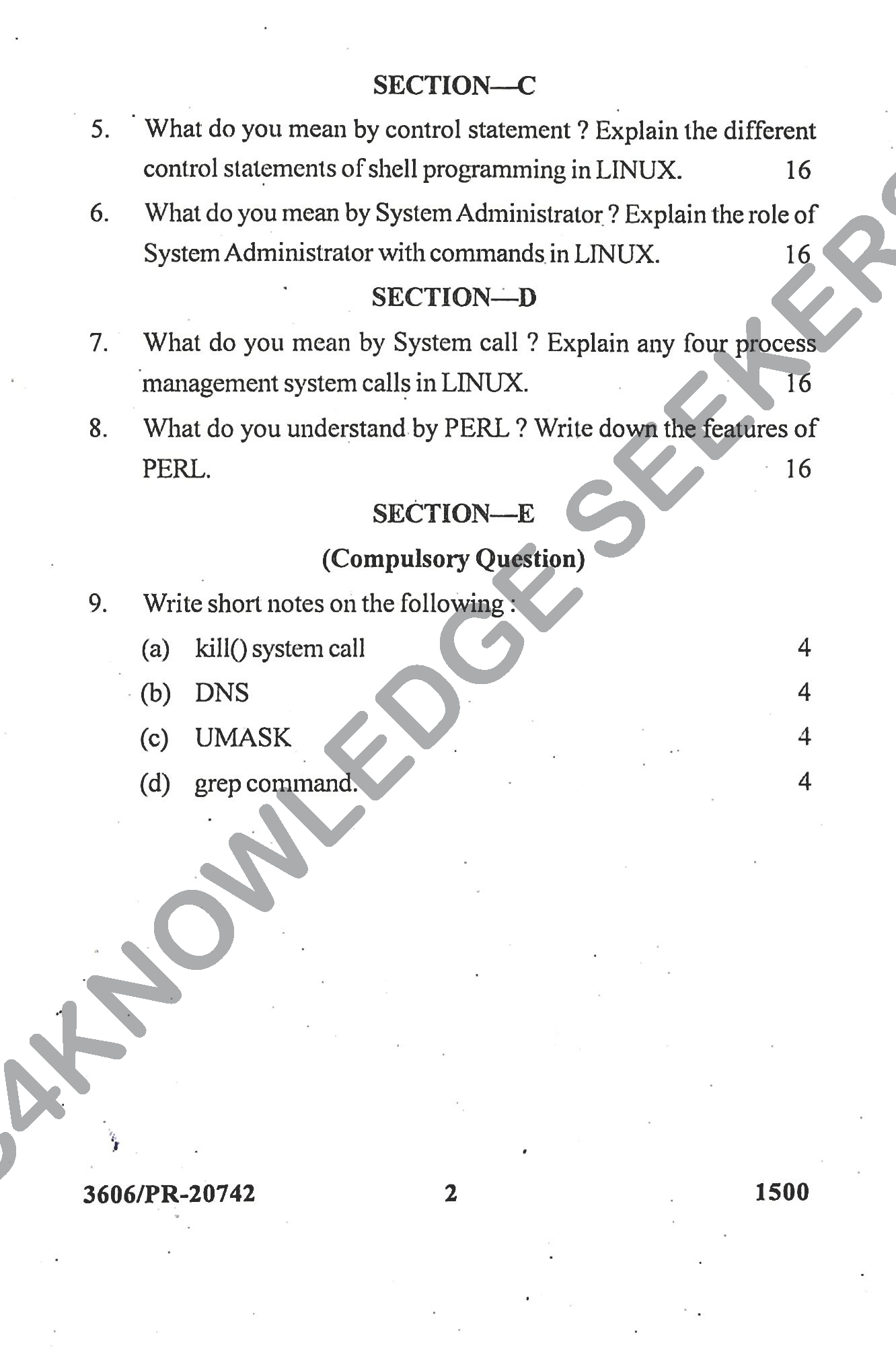 Question Paper Page 2
