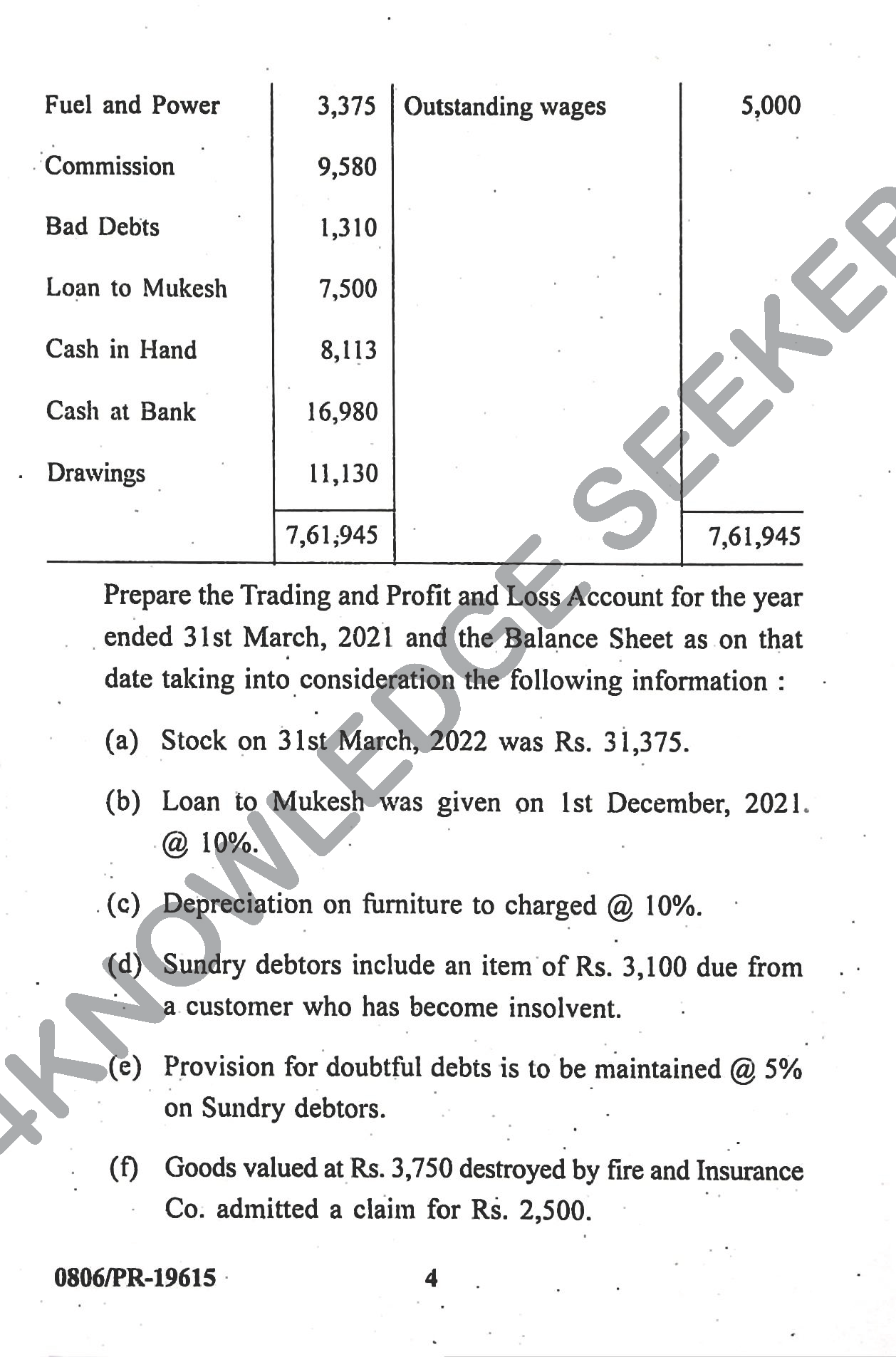 Question Paper Page 4