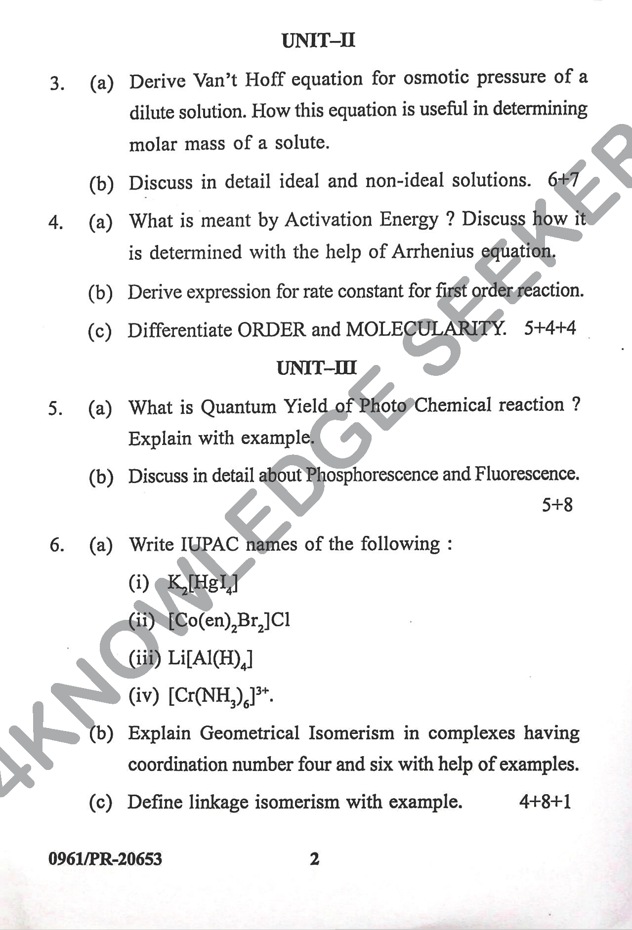 Question Paper Page 2