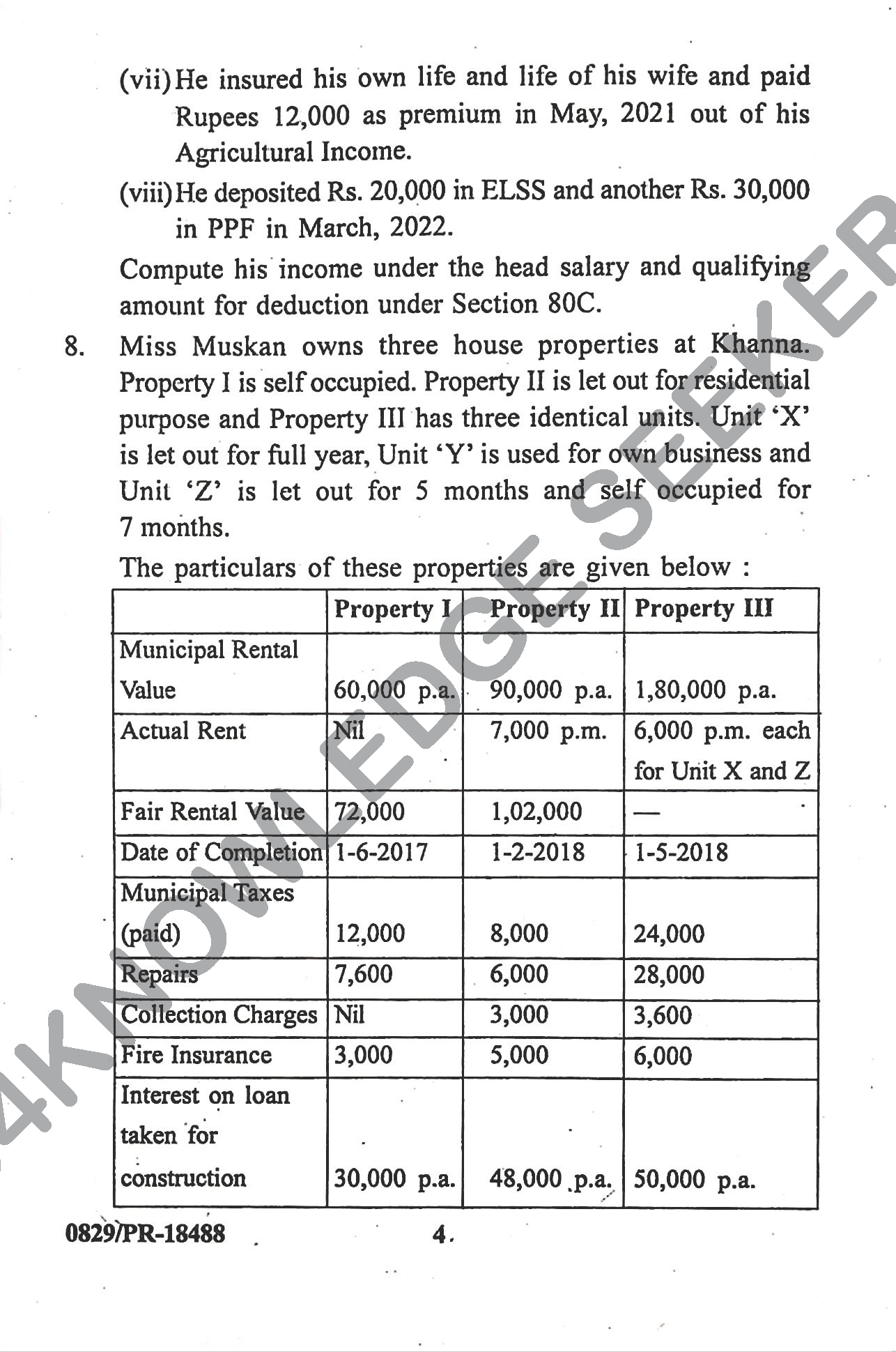 Question Paper Page 4