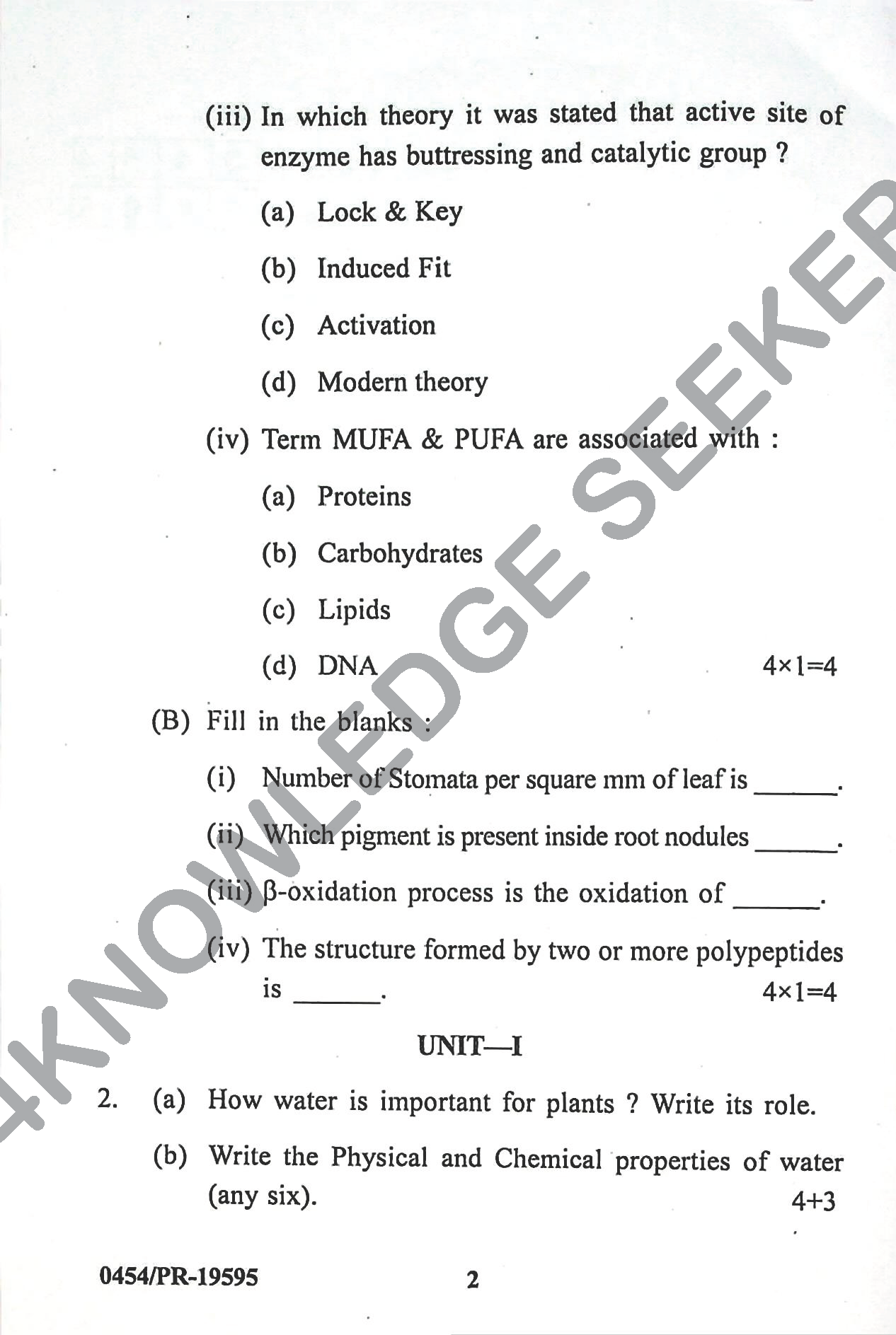 Question Paper Page 2