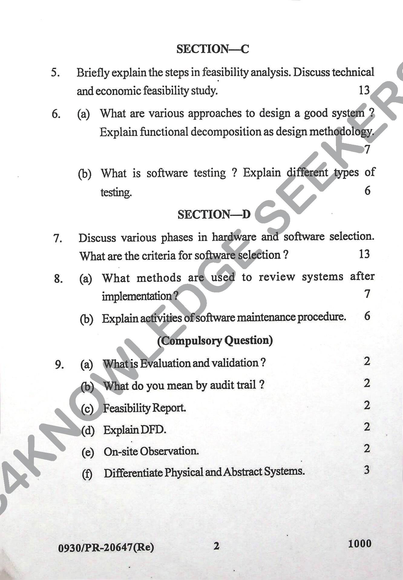 Question Paper Page 2