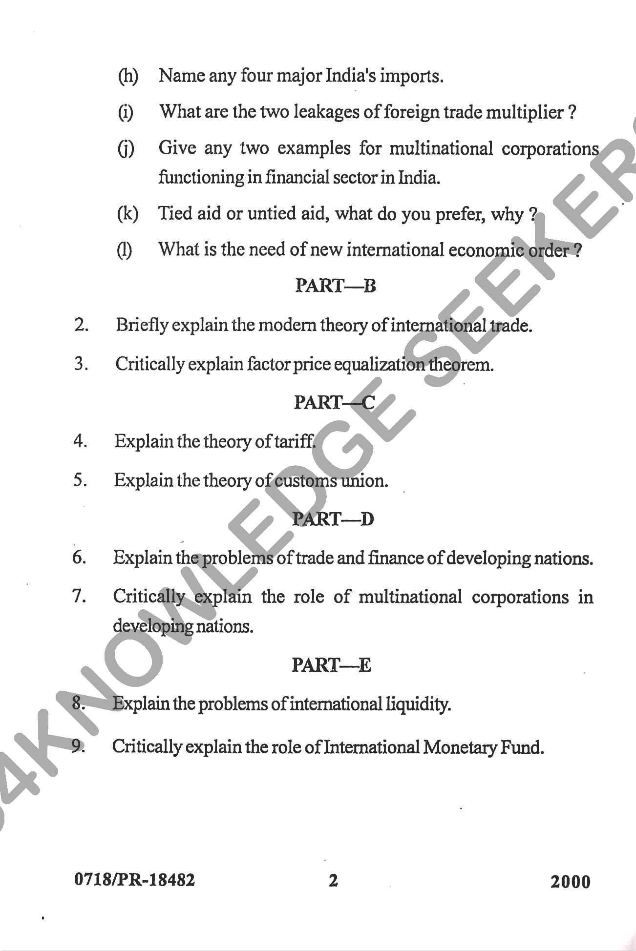 Question Paper Page 2